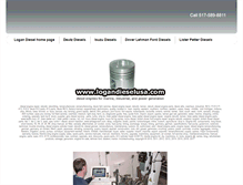 Tablet Screenshot of logandieselusa.com